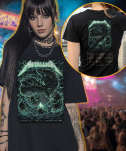 metallica syracuse 2025 dragon storm tee official jma dome concert shirt 3