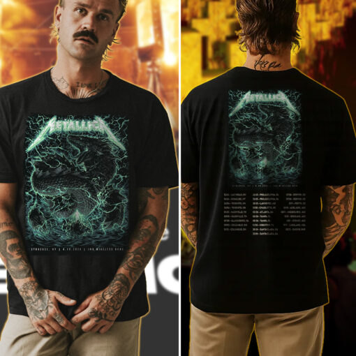 metallica syracuse 2025 dragon storm tee official jma dome concert shirt 4