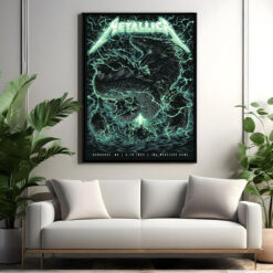 metallica syracuse 2025 poster thunder dragon canvas print april 19 jma wireless dome