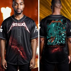 metallica tampa 2025 baseball jersey cthulhu awakens tour edition 2
