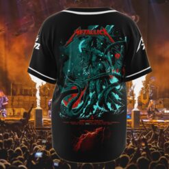 metallica tampa 2025 baseball jersey cthulhu awakens tour edition 3