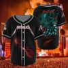 metallica tampa 2025 baseball jersey cthulhu awakens tour edition