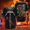 metallica tampa 2025 baseball jersey skeleton pirate live at raymond james