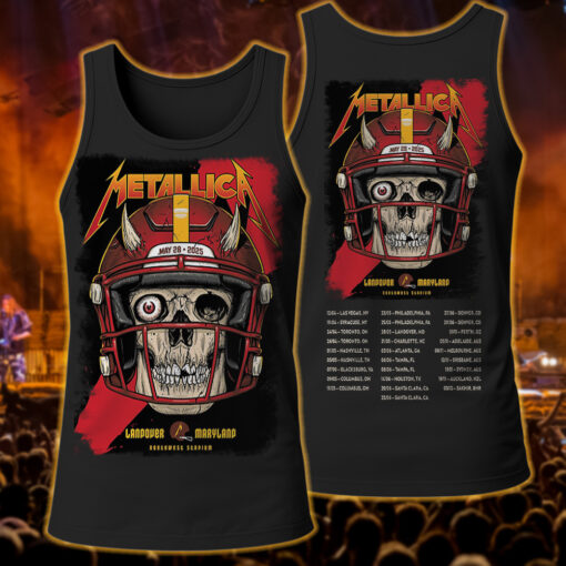 metallica tank skull blitz landover 2025 show
