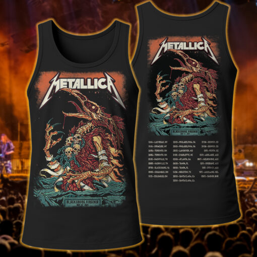 metallica tank top bloodbeak demon blacksburg 2025