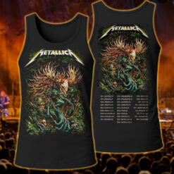 metallica tank top forest demon rising toronto 2025 limited