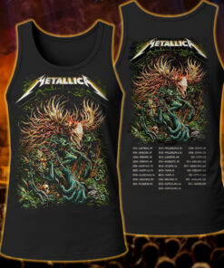metallica tank top forest demon rising toronto 2025 limited