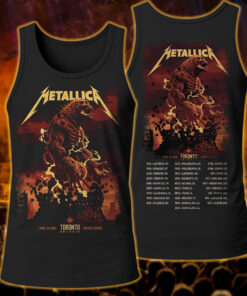 metallica tank top rise of the red titan toronto 2025 show