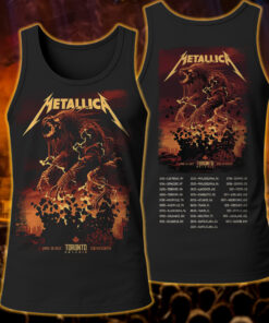 metallica tank top savage beast toronto 2025 april 26 drop