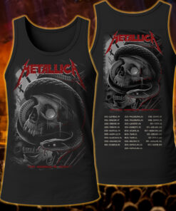 metallica tank top skull eyed serpent nashville 2025 may 3