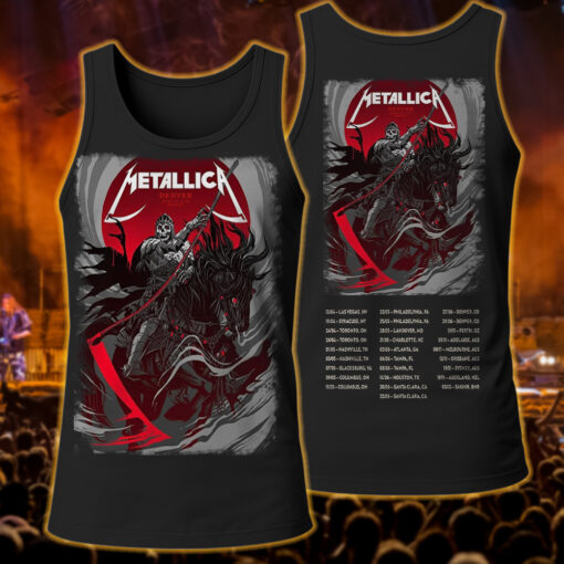 metallica tanktop grim reaper rider denver 2025