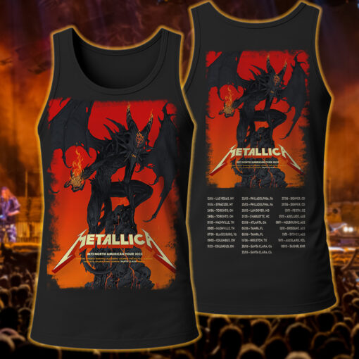 metallica tanktop inferno demon santa clara tour 2025