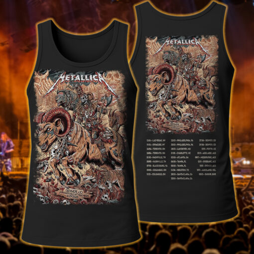 metallica tanktop ram rider denver 2025 mile high battle edition
