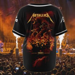 metallica toronto 2025 baseball jersey monster rises at rogers centre april 26 3