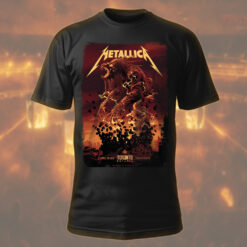 metallica toronto 2025 fiery titan tee april 26 rogers centre official concert shirt 1