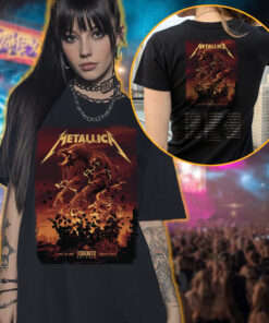 metallica toronto 2025 fiery titan tee april 26 rogers centre official concert shirt 3