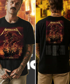 metallica toronto 2025 fiery titan tee april 26 rogers centre official concert shirt 4