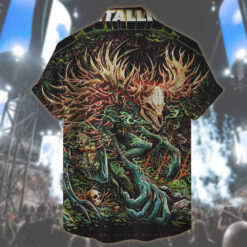 metallica toronto 2025 hawaiian shirt forest monster edition 2