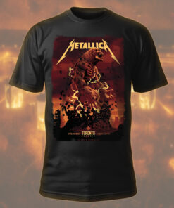metallica toronto 2025 monster eruption tee april 24 official concert shirt at rogers centre 1