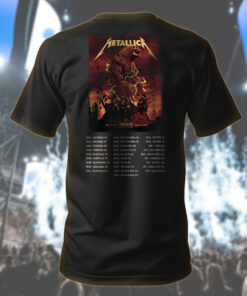 metallica toronto 2025 monster eruption tee april 24 official concert shirt at rogers centre 2