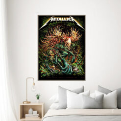 metallica toronto 2025 poster forest beast canvas art april 24 26 at rogers centre 3