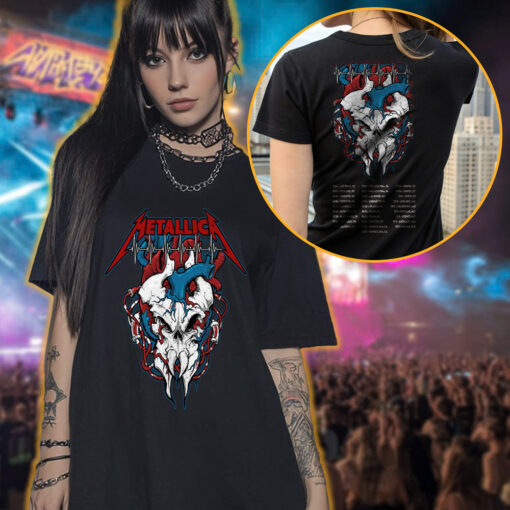 metallica x red cross 2026 shirt limited edition blood drive t shirt by squindo 3