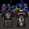 metallica x red cross 3d aop shirt limited bleeding skull design by squindo 2026 exclusive
