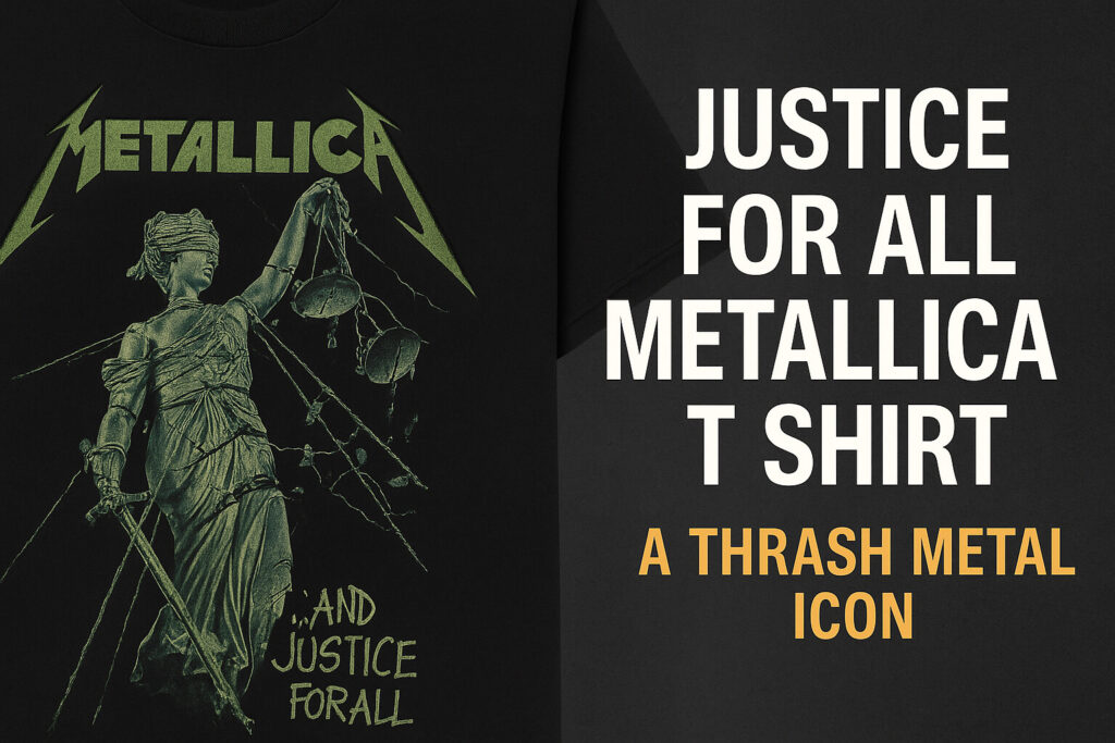 Justice For All Metallica T Shirt