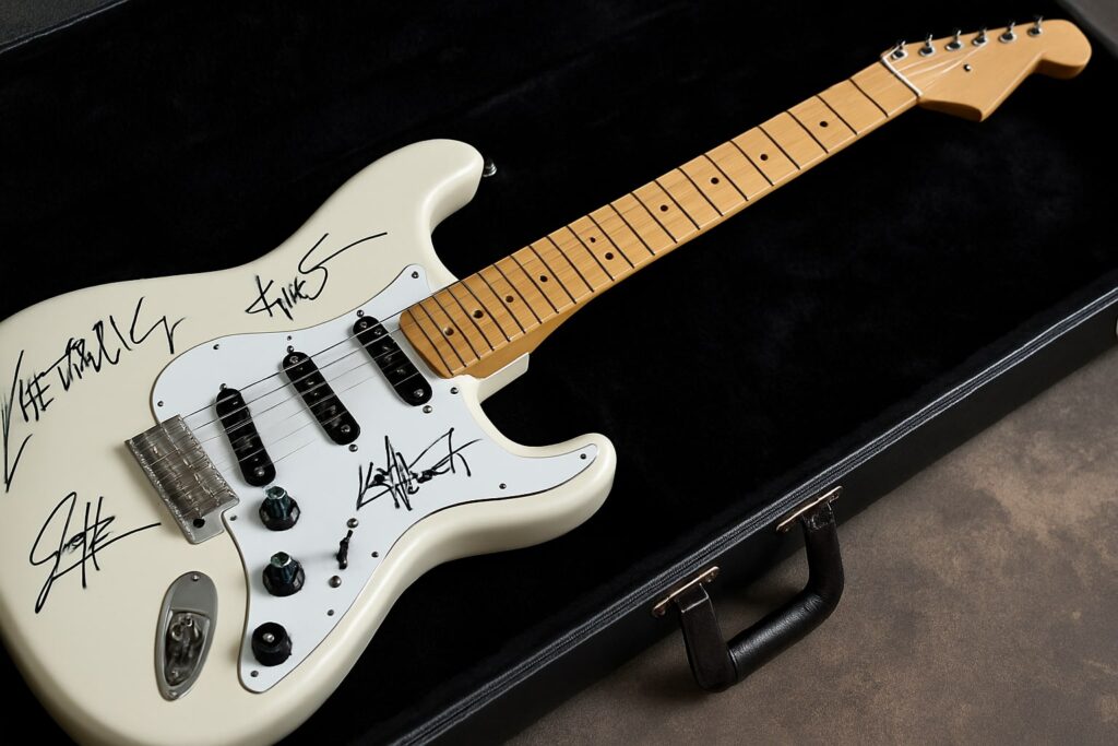 Metallica Signed Guitar