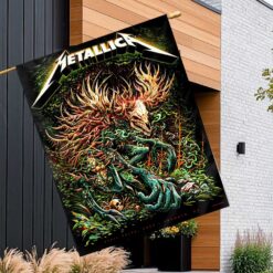metallica m72 world tour 2025 april 24 26 toronto ontario rogers centre forest beast skullhorn artwork flag 1