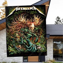 metallica m72 world tour 2025 april 24 26 toronto ontario rogers centre forest beast skullhorn artwork flag 2