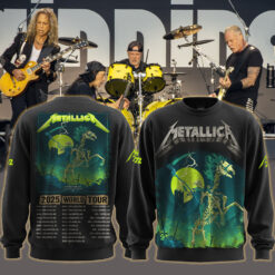 metallica m72 world tour 2025 june 14 houston texas nrg stadium skeletal horseman artwork all over print sweatshirt 1