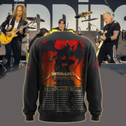 metallica m72 world tour 2025 june 20 santa clara california levis stadium no repeat weekend setlist demonic bat creature artwork all over print sweatshirt 2