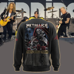 metallica m72 world tour 2025 june 22 santa clara california levis stadium with pantera suicidal tendencies candle queen skull sorceress artwork all over print sweatshirt 2