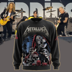 metallica m72 world tour 2025 june 22 santa clara california levis stadium with pantera suicidal tendencies candle queen skull sorceress artwork all over print sweatshirt