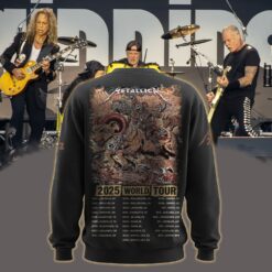 metallica m72 world tour 2025 june 29 denver colorado empower field at mile high ram rider horde artwork all over print sweatshirt 2