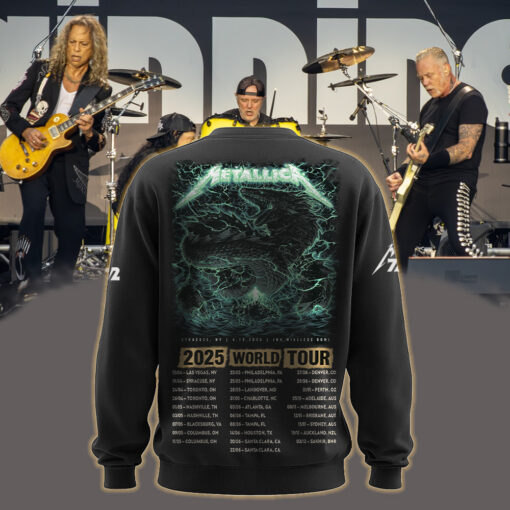 metallica m72 world tour april 19 2025 syracuse new york jma wireless dome electric sea dragon aop sweatshirt 2