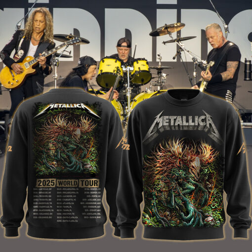 metallica m72 world tour april 24 26 2025 toronto ontario rogers centre skullhorn forest beast artwork aop sweatshirt 1