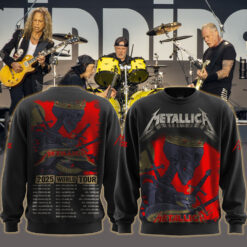 metallica m72 world tour may 11 2025 columbus ohio historic crew stadium crowned skeleton coiled snake artwork aop sweatshirt 1
