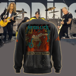 metallica m72 world tour may 25 2025 philadelphia pennsylvania lincoln financial field tentacle demon feast ii artwork aop sweatshirt 2