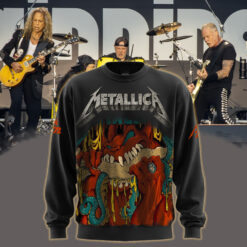 metallica m72 world tour may 25 2025 philadelphia pennsylvania lincoln financial field tentacle demon feast ii artwork aop sweatshirt