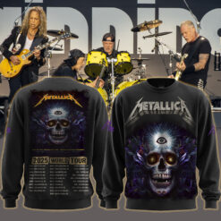 metallica m72 world tour may 31 2025 charlotte nc bank of america stadium third eye skull vision aop sweatshirt 1