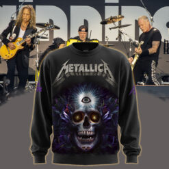 metallica m72 world tour may 31 2025 charlotte nc bank of america stadium third eye skull vision aop sweatshirt
