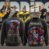 metallica m72 world tour may 7 2025 blacksburg virginia lane stadium skeleton hokie mascot artwork aop sweatshirt 1