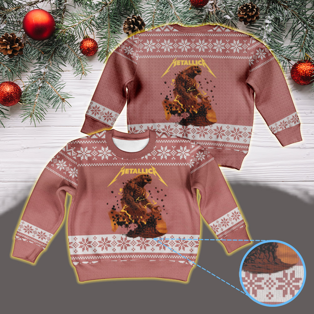 metallica m72 world tour 2025 april 24 2025 toronto ontario rogers centre lava beast apocalypse artwork vintage ugly christmas sweater