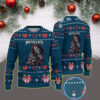 metallica m72 world tour 2025 june 22 2025 santa clara california levis stadium gothic skeleton witch candle artwork vintage ugly christmas sweater 1