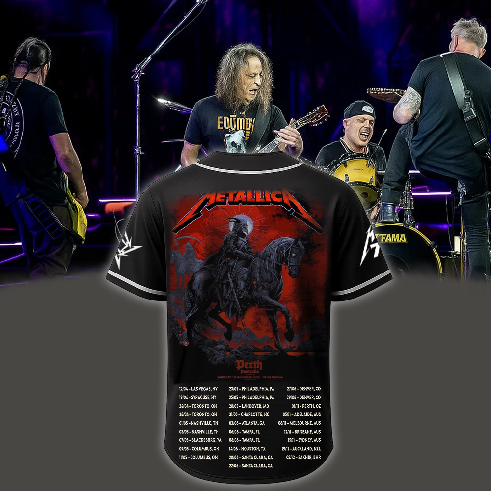 metallica m72 world tour 2025 november 1 2025 perth australia optus stadium death ider all over print hoodiett 2