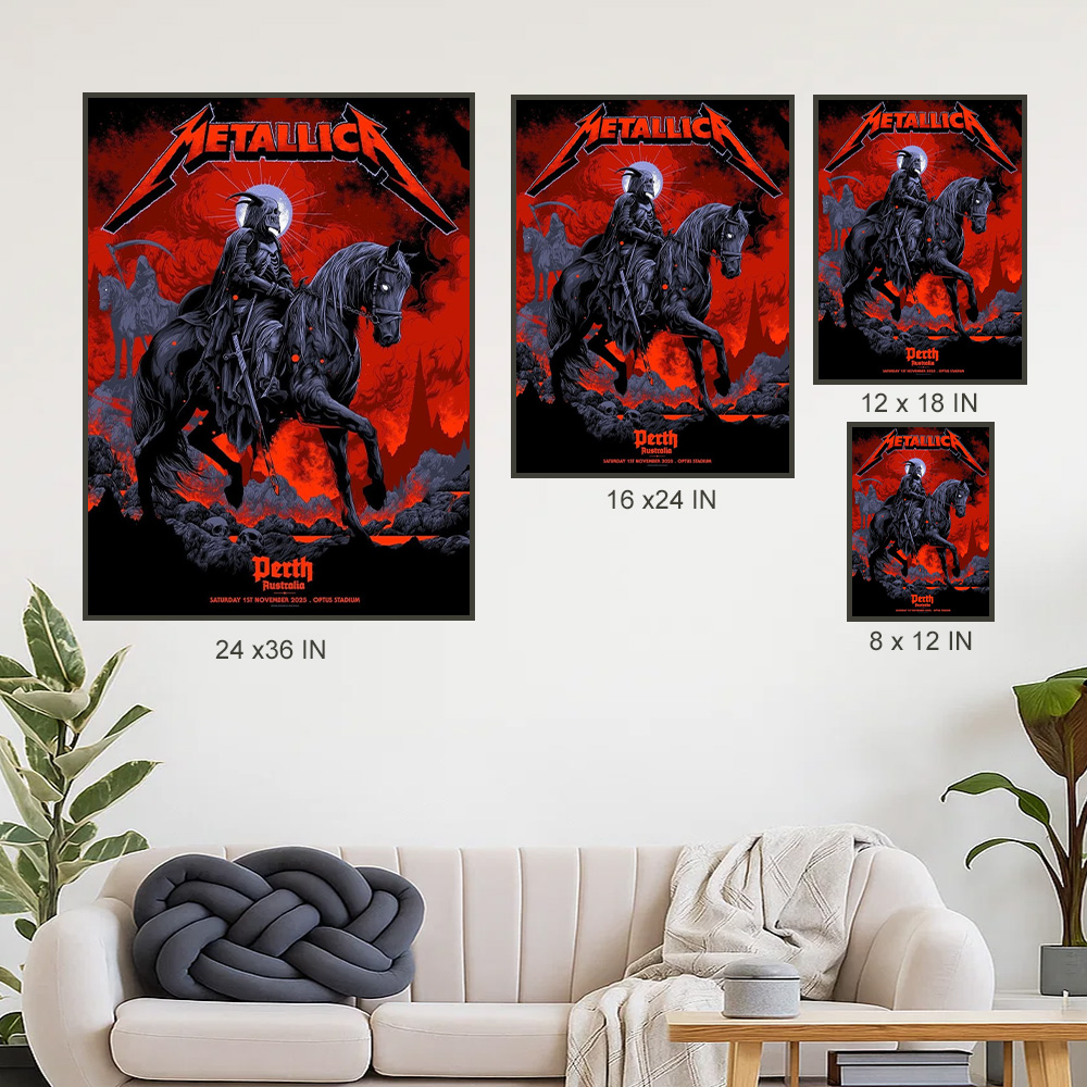 metallica m72 world tour 2025 november 1 2025 perth australia optus stadium death rider artwork 3
