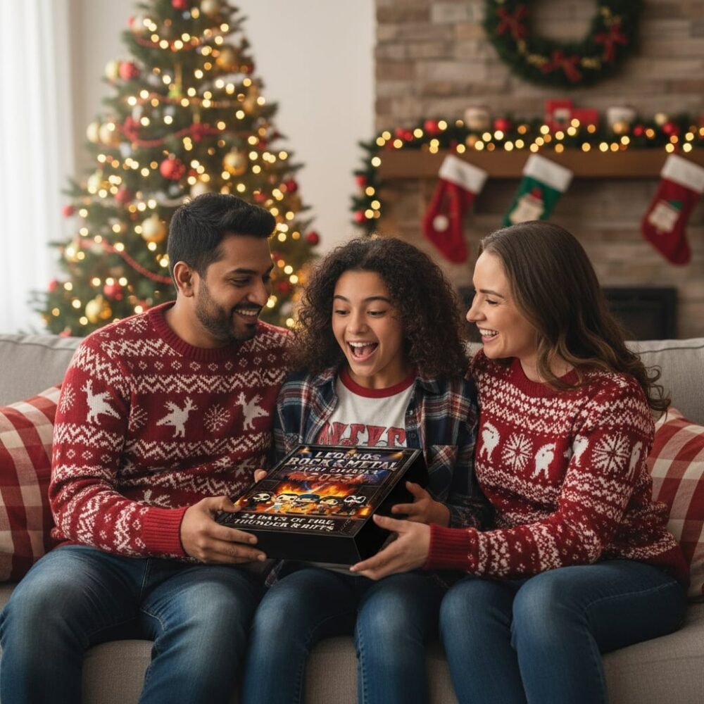 2025 rock metal advent calendar surprise blind box with 24 iconic music legends flat 2d acrylic collectible figures perfect christmas gift for rock metal fans 3