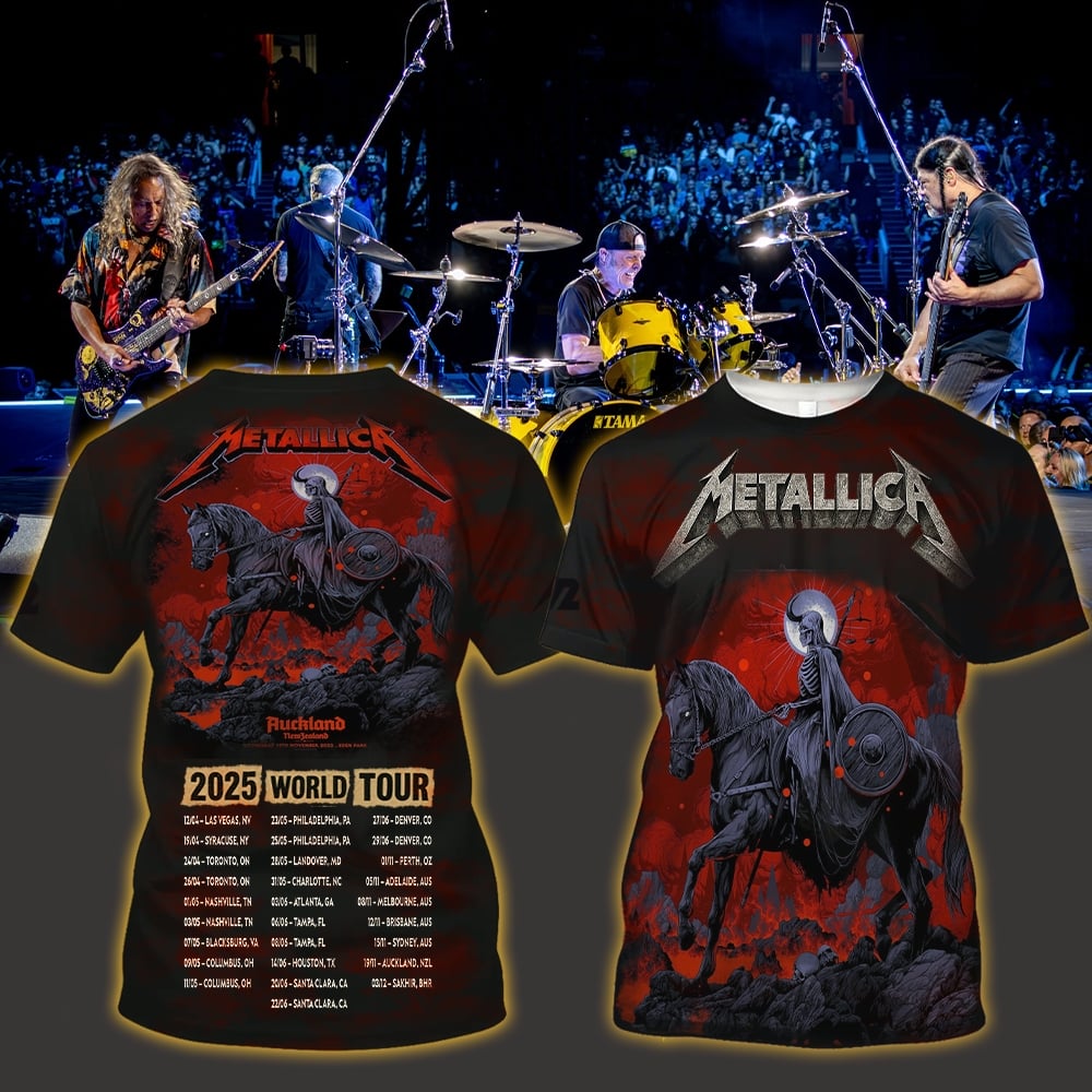 metallica auckland new zealand eden park all over print shirt november 19 2025 ken taylor art m72 world tour 2025